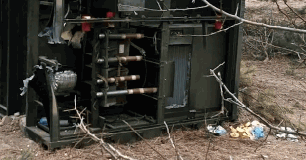 Захоплений командно-штабний модуль "Красухи-4"