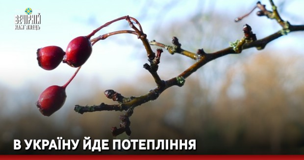 В Україну йде потепління