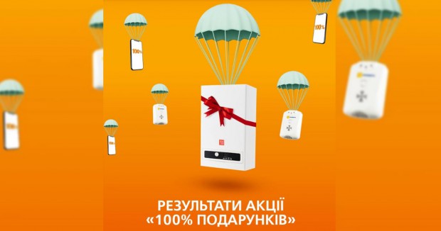 Близько 600 споживачів «Хмельницькгазу» стали переможцями безпрограшної акції «100 % подарунків»  від 104.ua