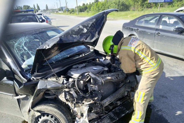 У Кам`янці-Подільському зіткнулися два легкових авто