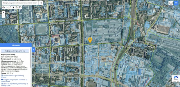 Земельна ділянка по вул. Данила Галицького.