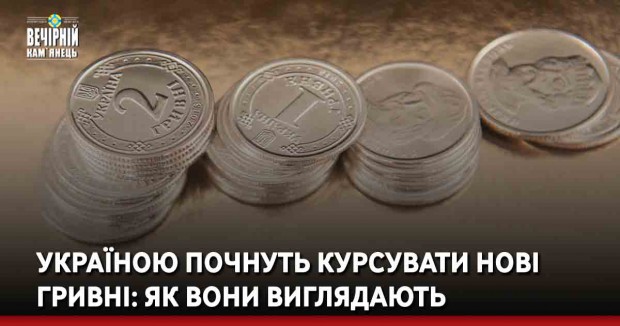Україною почнуть курсувати нові гривні: як вони виглядають