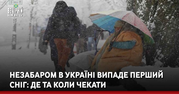 Незабаром в Україні випаде перший сніг: де та коли чекати