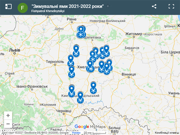На Хмельниччині стартує заборона на рибальство у зимувальних ямах
