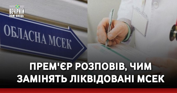 Прем'єр розповів, чим замінять ліквідовані МСЕК