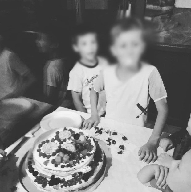 застрелений з синами